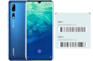 Come vedere il codice IMEI su Axon 10 Pro