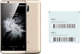 Come vedere il codice IMEI su Axon 7s