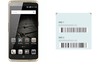 Come vedere il codice IMEI su Axon Elite