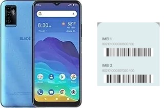 Come vedere il codice IMEI su Blade 11 Prime