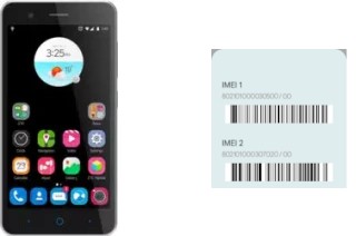 Come vedere il codice IMEI su Blade A510