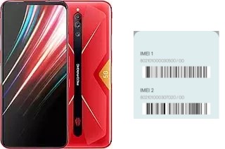 Come vedere il codice IMEI su nubia Red Magic 5G