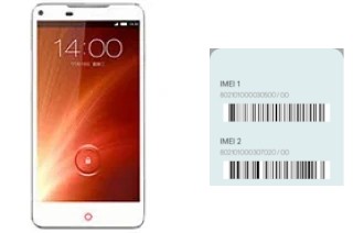 Come vedere il codice IMEI su nubia Z5S