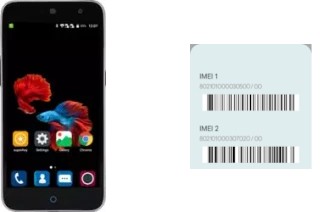 Come vedere il codice IMEI su Small Fresh 3