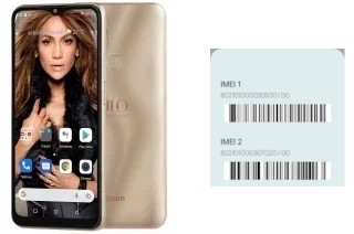 Come vedere il codice IMEI su Aura Pro JLO