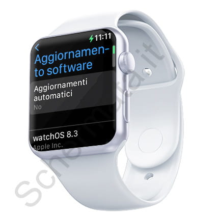 Aggiornamento dell'Apple Watch