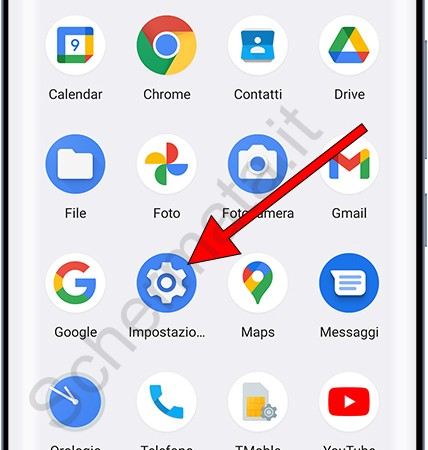 Impostazioni del dispositivo Android