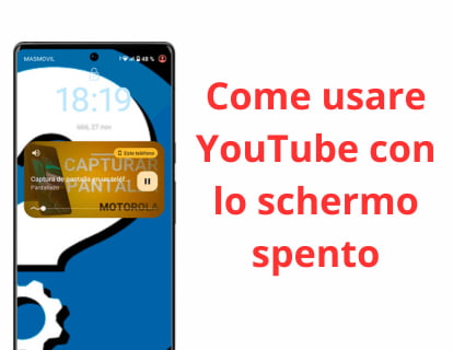 Come usare YouTube con lo schermo spento