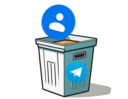 Come eliminare un contatto da Telegram su iPhone