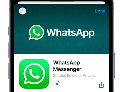 Aggiorna WhatsApp su iPhone