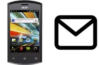 Configurare la posta elettronica su Acer Liquid Express E320