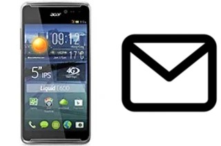 Configurare la posta elettronica su Acer Liquid E600