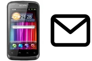 Configurare la posta elettronica su alcatel OT-978