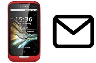 Configurare la posta elettronica su alcatel OT-985