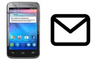 Configurare la posta elettronica su alcatel One Touch M'Pop