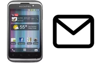 Configurare la posta elettronica su alcatel OT-991