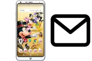 Configurare la posta elettronica su Disney mobile DM-01K