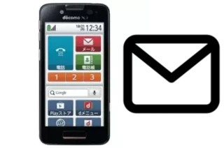 Configurare la posta elettronica su DoCoMo F-09E