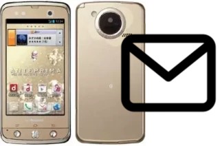 Configurare la posta elettronica su DoCoMo Regza T-02D