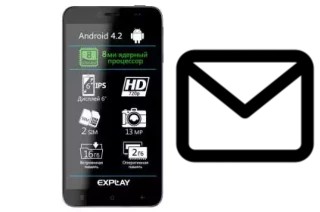 Configurare la posta elettronica su Explay Diamond