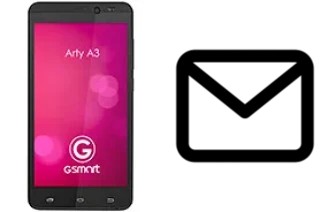 Configurare la posta elettronica su Gigabyte GSmart Arty A3