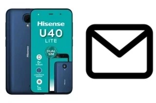 Configurare la posta elettronica su HiSense U40 Lite