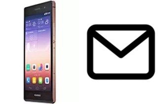 Configurare la posta elettronica su Huawei Ascend P7 Sapphire Edition