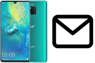 Configurare la posta elettronica su Huawei Mate 20 X (5G)