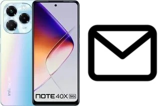 Configurare la posta elettronica su Infinix Note 40X 5G