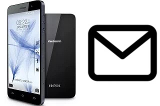 Configurare la posta elettronica su Karbonn Titanium Mach Two S360