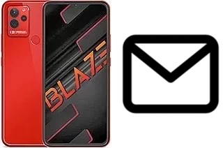 Configurare la posta elettronica su Lava Blaze