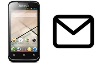 Configurare la posta elettronica su Lenovo A369i