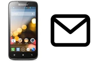 Configurare la posta elettronica su Lenovo A516