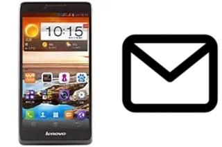 Configurare la posta elettronica su Lenovo A880