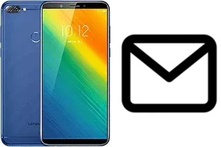 Configurare la posta elettronica su Lenovo K5 Note (2018)