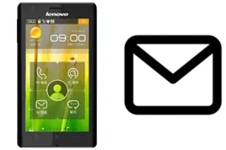 Configurare la posta elettronica su Lenovo K800