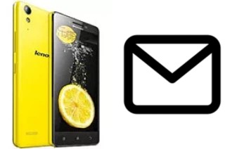 Configurare la posta elettronica su Lenovo K3