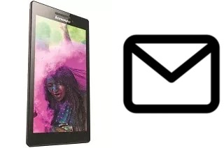 Configurare la posta elettronica su Lenovo Tab 2 A7-10