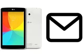 Configurare la posta elettronica su LG G Pad 8.0 LTE