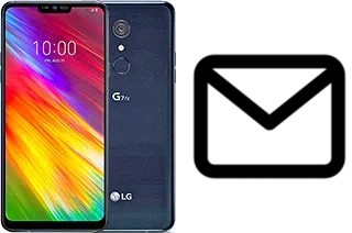 Configurare la posta elettronica su LG G7 Fit