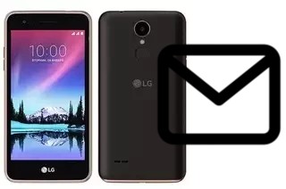 Configurare la posta elettronica su LG K7 (2017)