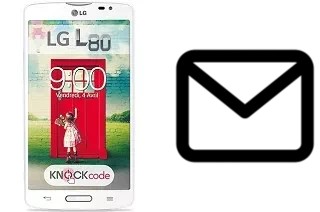 Configurare la posta elettronica su LG L80