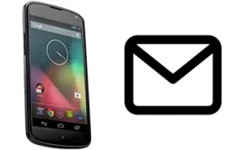 Configurare la posta elettronica su LG Nexus 4 E960