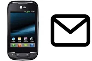 Configurare la posta elettronica su LG Optimus Net