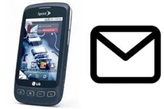 Configurare la posta elettronica su LG Optimus S