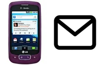 Configurare la posta elettronica su LG Optimus T