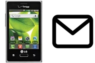 Configurare la posta elettronica su LG Optimus Zone VS410