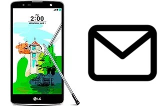 Configurare la posta elettronica su LG Stylus 2 Plus