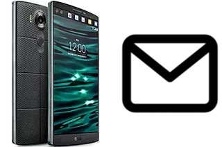 Configurare la posta elettronica su LG V10