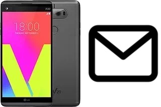 Configurare la posta elettronica su LG V20